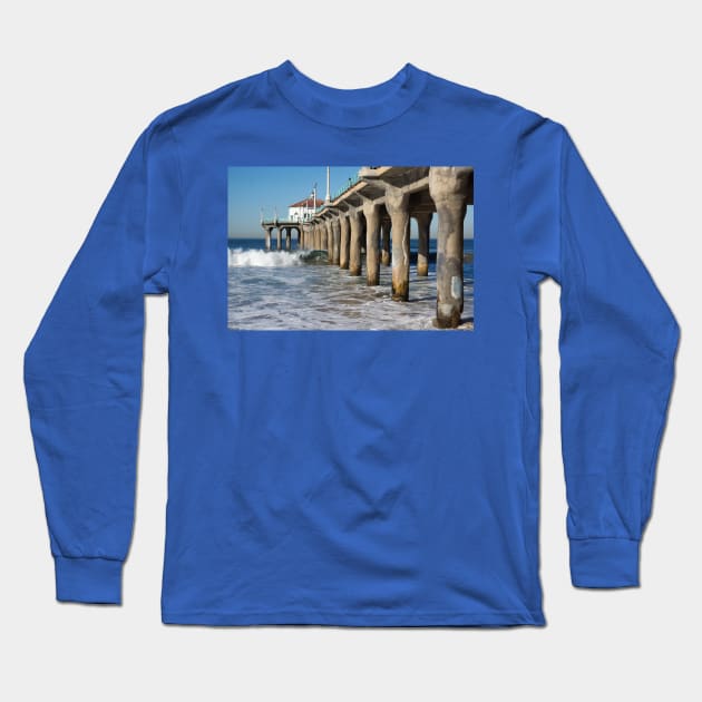 Along the pier. Long Sleeve T-Shirt by sma1050